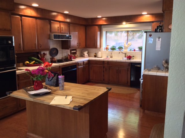  kitchen renovation before photo Elk Grove, CA 