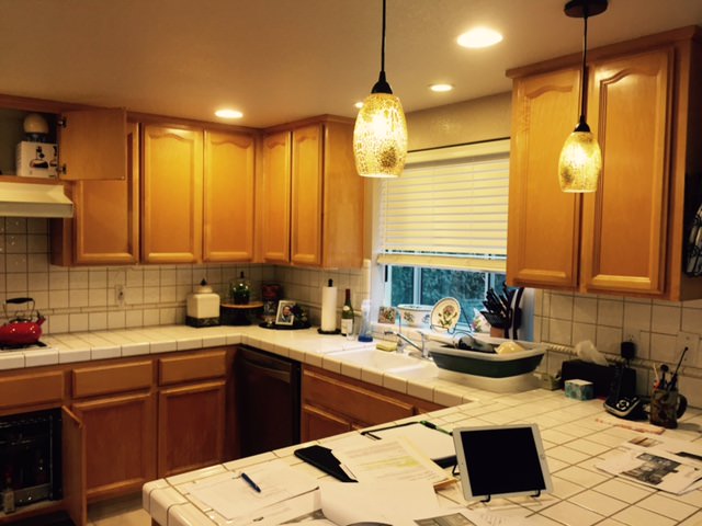 kitchen renovation before photo Stockton, CA 