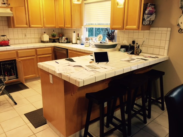  kitchen renovation before photo Stockton, CA 