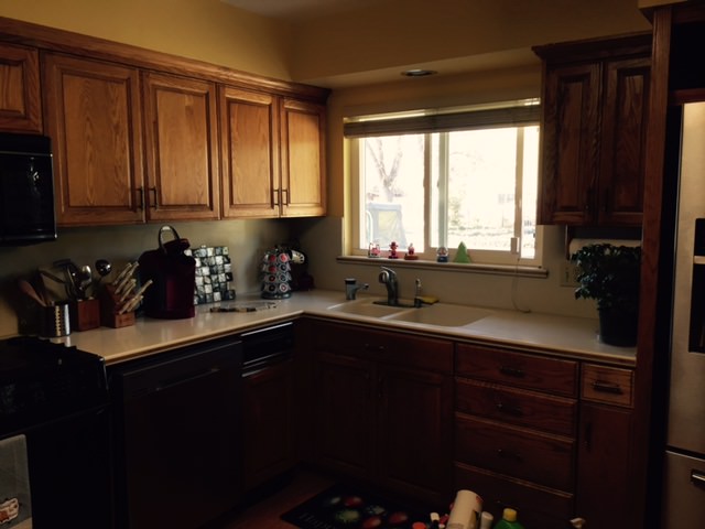  kitchen renovation before photo Stockton, CA 