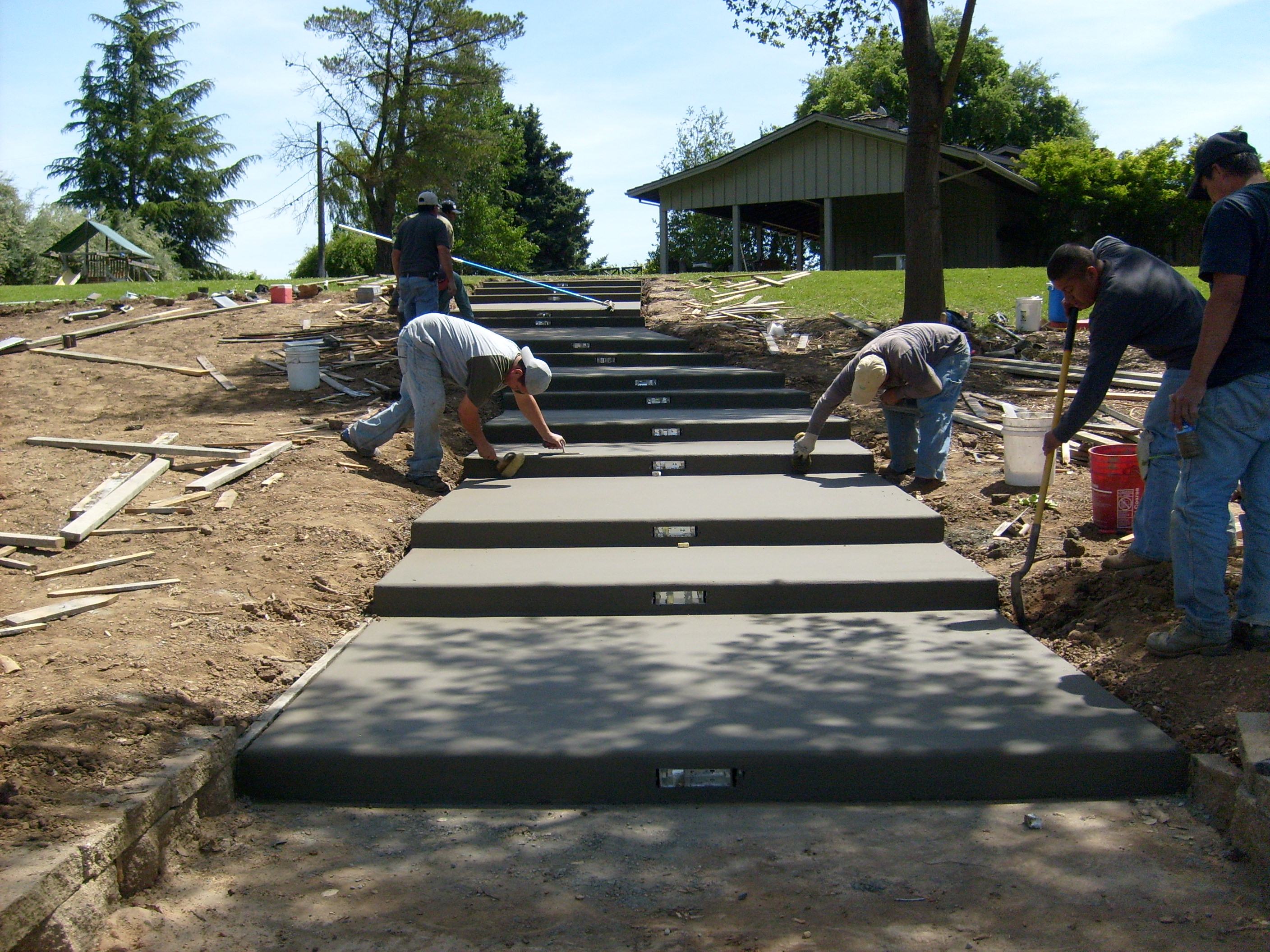  concrete steps Woodbridge, CA 