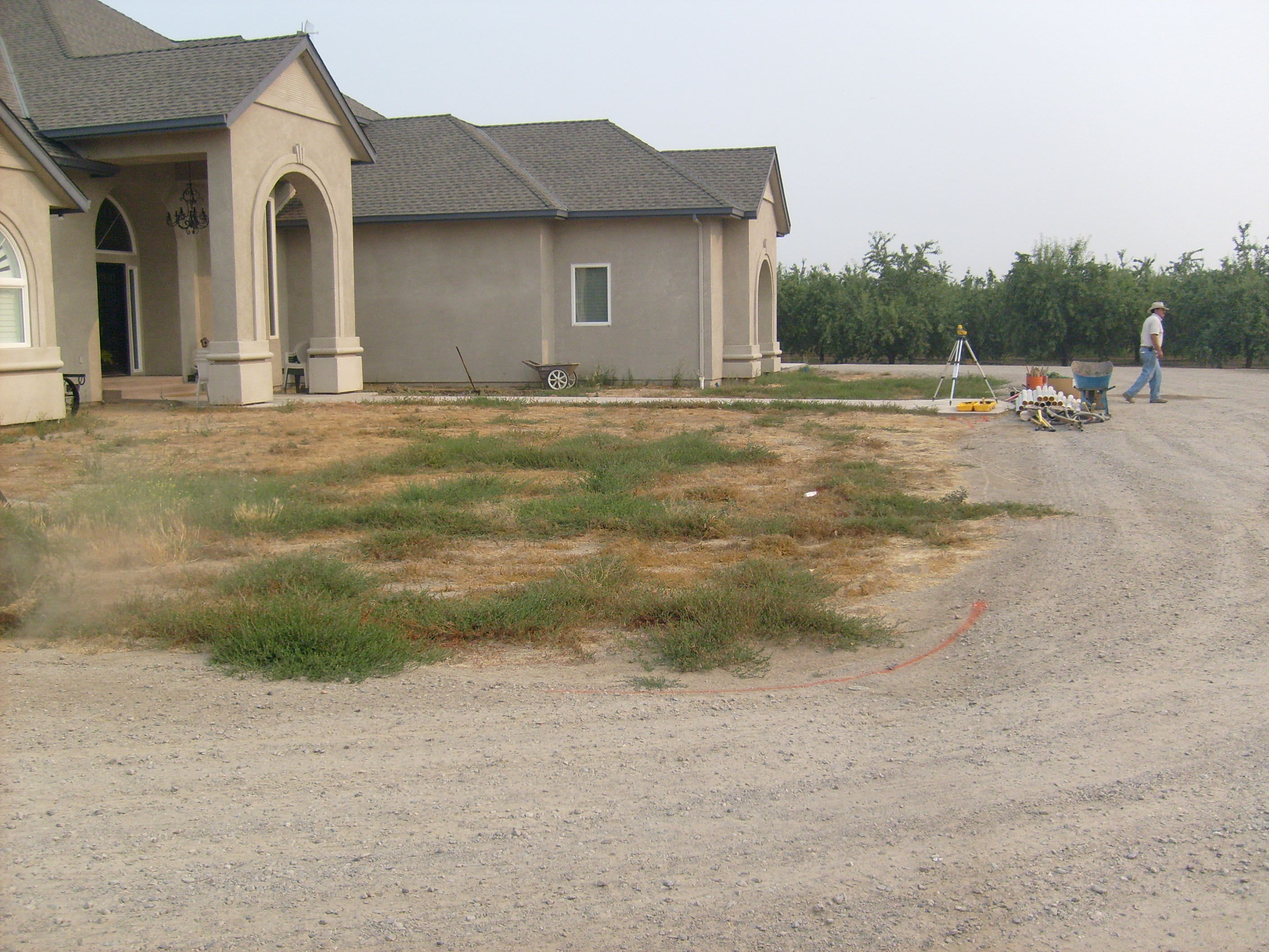   Irrigation, mini water pond, sod, plants, pillars and concrete Modesto, CA 