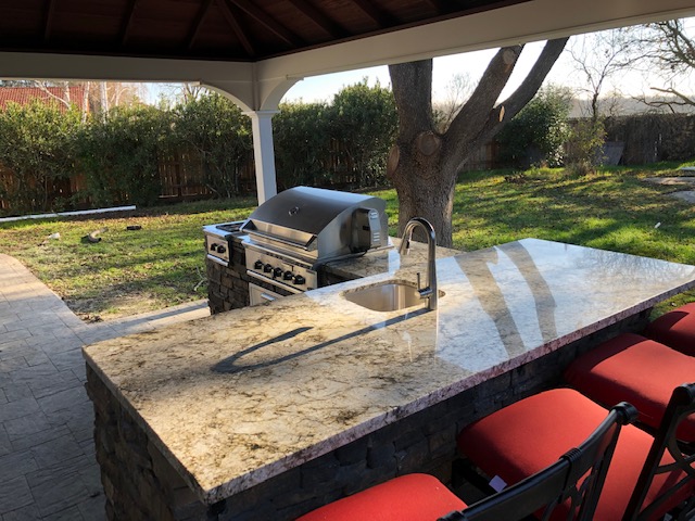  outdoor kitchen project, Stockton, CA' 