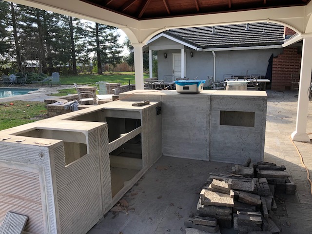  outdoor kitchen project, Stockton, CA' 