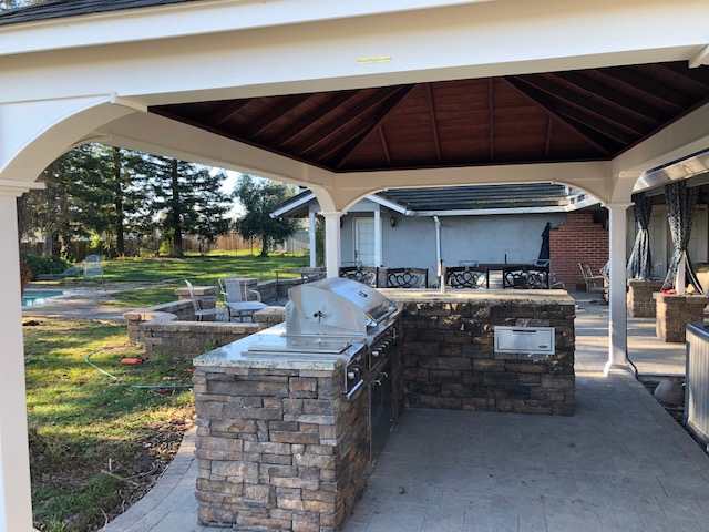  outdoor kitchen project, Stockton, CA' 
