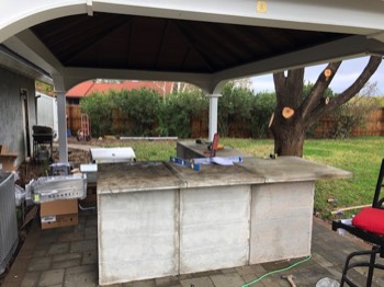  outdoor kitchen project, Stockton, CA' 
